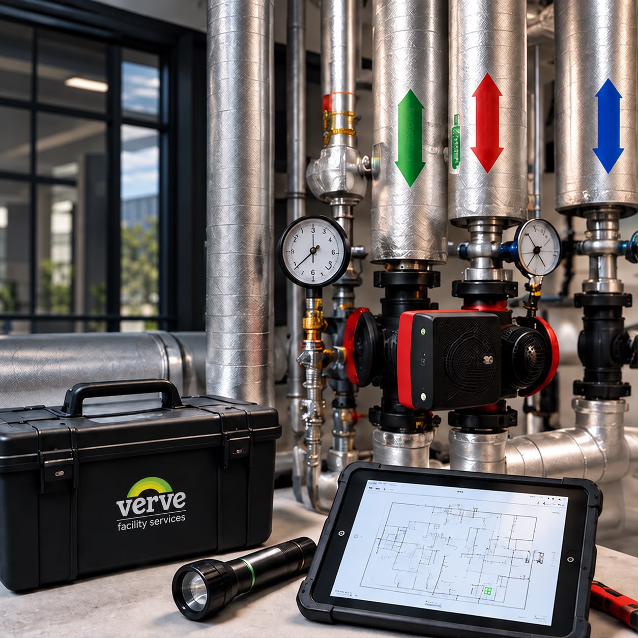 Technická správa budovy Verve Services